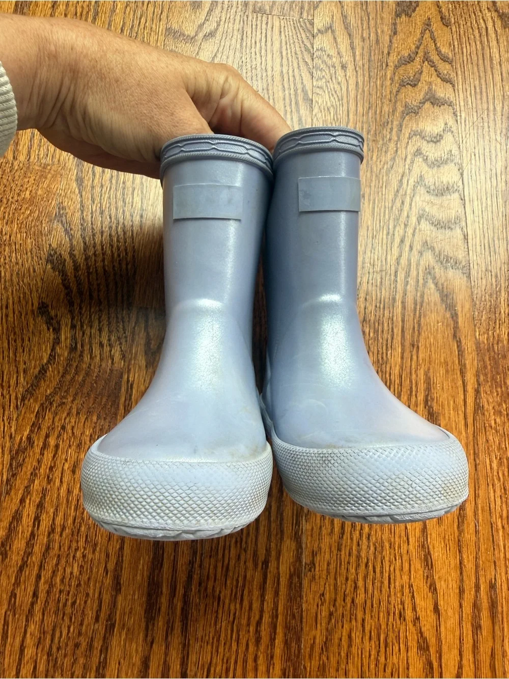 Hunter Kids Rain Boots in Light Lavender Sz 6